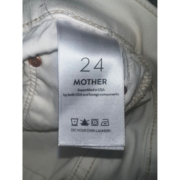 MOTHER  designer The Tripper Ankle Fray Play Date Size 24 Coastal Boho Bohemian - Picture 7 of 12